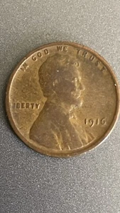 1916 rare vintage wheat penny - Picture 1 of 2