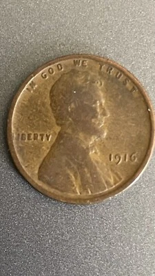 1916 rare vintage wheat penny  - Image 1 of 2