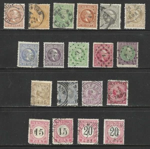 NETH INDIES BRIEFMARKEN #5....J11b -- (19) VINTAGE AUSGABEN -- 1870 -- GEBRAUCHT - Bild 1 von 2