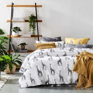 Adairs Home Republic Melman Double Quilt Cover Set BNIP RRP$139.99 - Picture 1 of 6