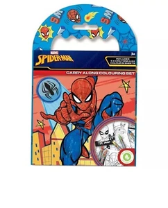 Spiderman Mitnehmen Malset Kinder Reise Aktivität Buch Party Tasche Füllstoff - Bild 1 von 1