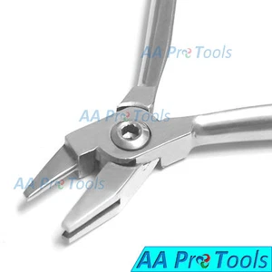 AA Pro: Orthodontic Pliers Three Jaw Straight Dental Instruments Stainless Steel - Picture 1 of 3