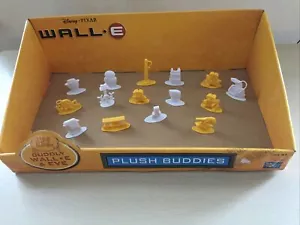 Disney Pixar Wall.E Static Play Figures x15 White & Yellow & Box Very Good Cond. - Picture 1 of 3