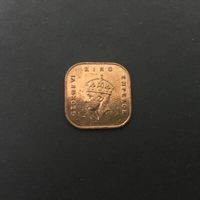 MALAYA  1 CENT  1943  KM # 6 VF. - Image 1 of 2