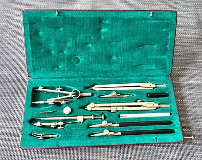 Vintage Telescopic Drafting Set EcoBra Kandidat German made Compass Set - Image 1 of 4
