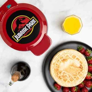 Uncanny Brands Jurassic Park Waffle Maker - Picture 1 of 9