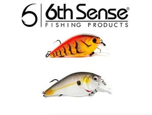 6th Sense Crush 100X Squarebill Crankbait **CHOOSE COLOR** - Picture 1 of 8