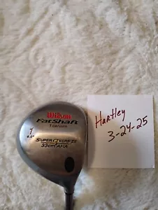 WILSON FAT SHAFT SUPER OVERSIZE DRIVER. 9 DEG., S FLEX, RH. GREAT CONDITION!! - Picture 1 of 5