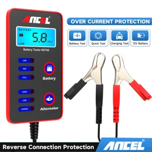 ANCEL BST60 12V Car Battery Tester Alternator Charging Charge Voltage Analyzer - Picture 1 of 16