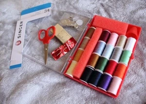 Singer Sewing Kit in Travel Storage Box - Picture 1 of 6