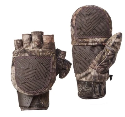 Mossy Oak Ladies Pop Top Gloves Medium - Image 1 of 2