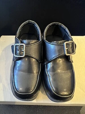 Черные классические туфли для детей ясельного возраста Reaction Kenneth Cole размер 6 - Изображение 1 из 4