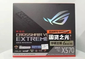 New ASUS ROG Crosshair VIII EXTREME C8E AMD X570 AM4 Socket Support Ryzen 5000 - Picture 1 of 6