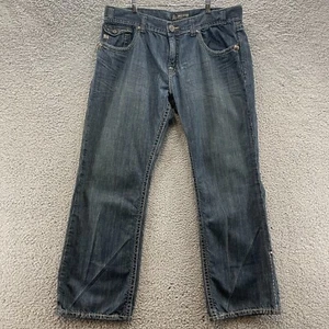 MEK Cologne Boot Cut Herren Gr. 40 x 34 blau Denim Taschen Voyage Collection Flare - Bild 1 von 12