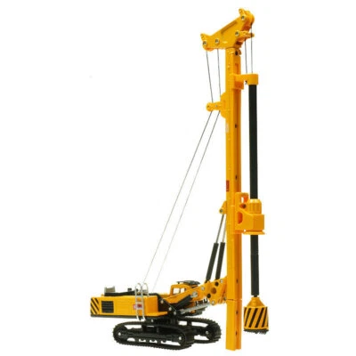 Rotary Drilling Rig Toys for Boys Diecast Construction Toy Vehicle Yellow - Image 1 of 4