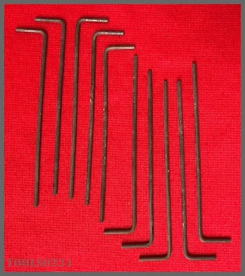 1/16" Long Arm Hex Key Wrench 15204 Eklind Allen LOT OF 10! - Image 1 of 4