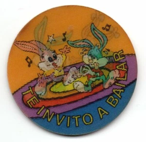 TE INVITO A BAILAR #118 MAGICTAZO TINY TOON 1994 MAGIC TAZO MATUTANO - Picture 1 of 2