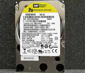 WD6001BKHG Western Digital XE 600 GB 10 K RPM 6 Gb/s 2,5" disco rigido SAS HDD - Foto 1 di 4