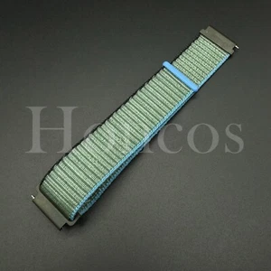 20 22 MM Nylon Sport Watch Band Replacement Quick Release Fits for Huawei Green - Picture 1 of 4