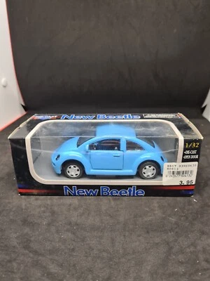 Новый Ray 1999 Volkswagen новый жук 1:32 Speedy питания синий тянуть назад VW литой - Изображение 1 из 4