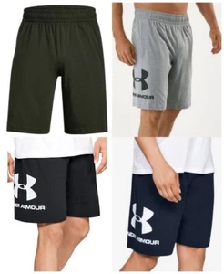 New Under Armour Men’s Sportstyle Cotton Graphic Shorts - Picture 1 of 10