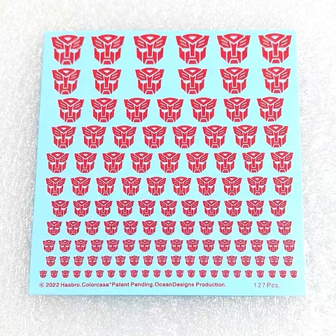 G1 Transfors Decals Stickers Fits Autobot Optimus Prime MP-10 Figure Action DIY Cover