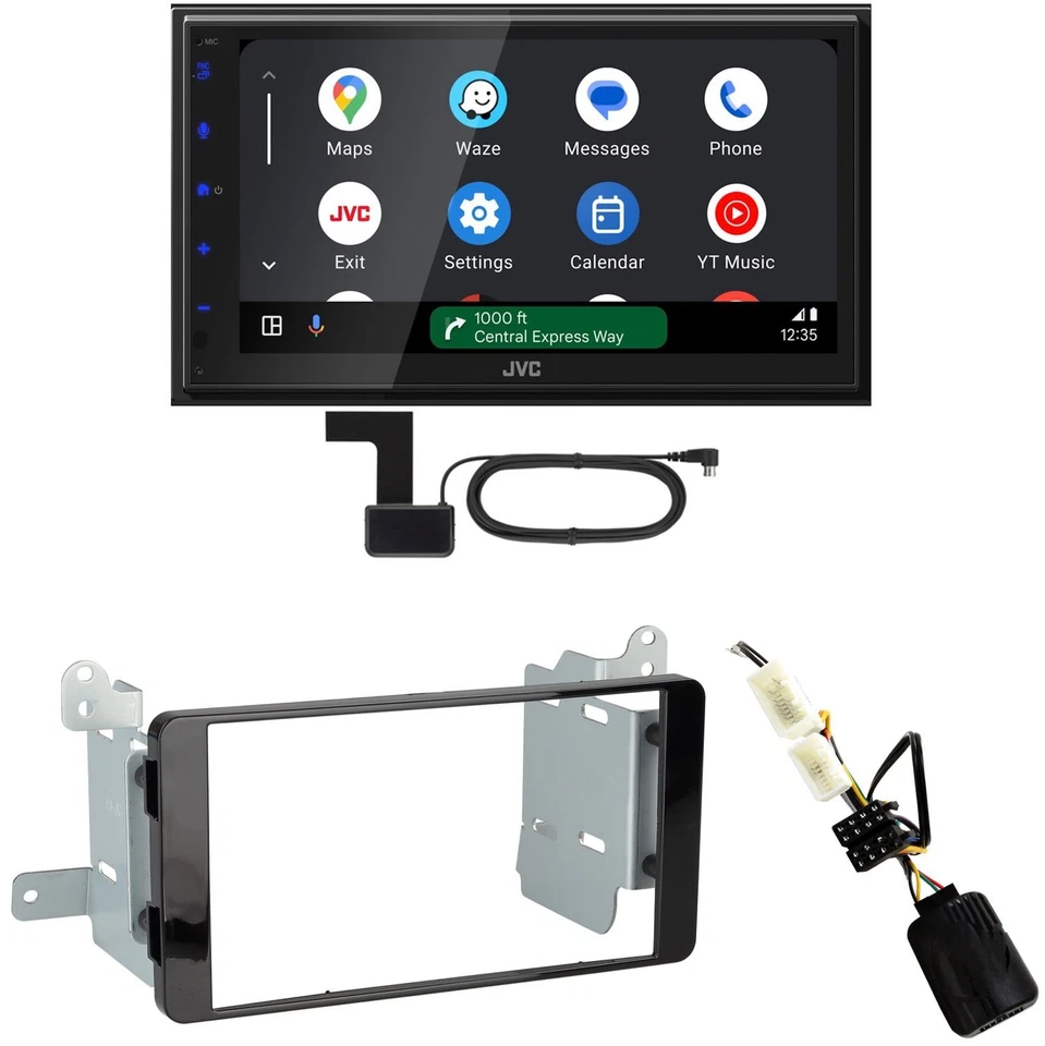 JVC KW-M695DBW Android Auto CarPlay DAB+ Einbauset für Mitsubishi L200 ab 2016 - Bild 1 von 1