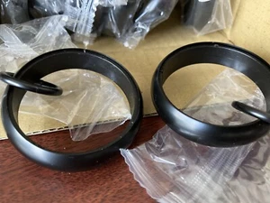 Pottery Barn Quiet-Glide Curtain Round Rings Large 1.25" Set of 10 - Bronze New - Picture 1 of 1
