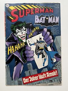 Batman #251 GERMAN VARIANT VG Classic Neal Adam Joker Cover DC Comics Import