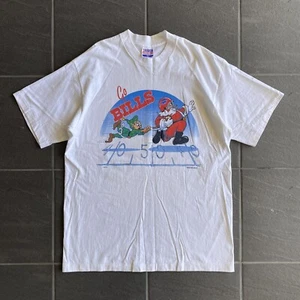 Vintage Buffalo Bills 1994 Go Bills Graphic Top Christmas 90s Size XL USA - Picture 1 of 11