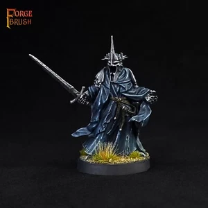 PAINTED Witch King of Angmar MESBG. Mordor army, barad dur, Crown Morgul - Imagen 1 de 2