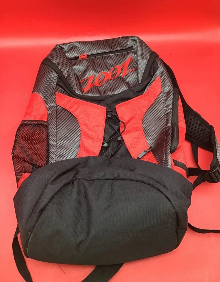 Mochila Zoot Triatlón Transición Usada en Excelente Condición Tomada para Una Carrera Foto 1 de 4