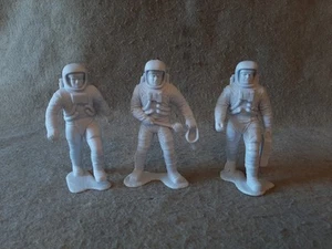 Louis & Marx 1970 Apolo 11 misión espacial astronautas luna caminar juguetes conjunto 3 - Imagen 1 de 10