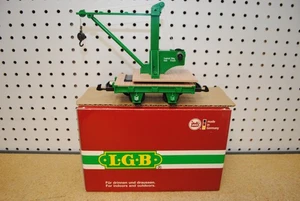 LGB 46170 Field Railway Crane Car *G-Scale* - Picture 1 of 5