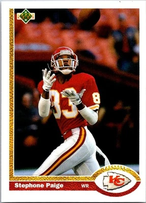 1991 Upper Deck - Stephone Paige #178 - Image 1 of 2