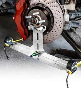 Heavy Duty Wheel Alignment Tool Kit with Tape Measures, Upgraded Stainless St... - Picture 1 of 8