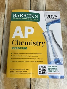 AP Chemistry Premium, - Paperback, by Barron's Educational Series New Other - Imagen 1 de 6