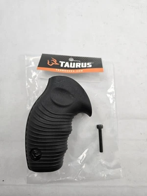 Nuevo agarre largo de fábrica Taurus para 605 goma negra poli con tornillo Foto 1 de 2