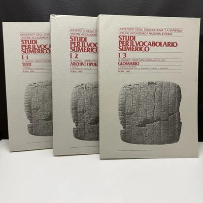 Studi Per Il Vocabolario Sumerico Temple Records From TELLOH Sumerian Vocabulary - Image 1 of 4