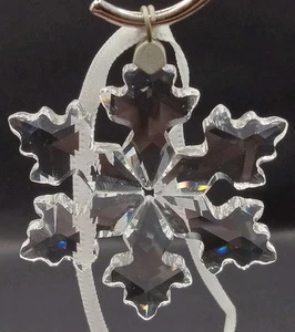 Swarovski Kristall jährliche kleine Schneeflocke Ornament 2016 Weihnachten 5180211 - Bild 1 von 6