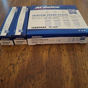 6 Pack GM ACDelco 41-100 Iridium Spark Plugs 12681662 - Picture 1 of 4
