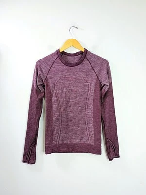 Pullover de lana Lululemon Swiftly II adobe oscuro/blanco 6 Foto 1 de 4