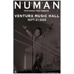 Gary Numan Poster Ventura Music Hall September 21, 2025 - Picture 1 of 2