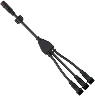 3 Way Lighting Splitter 1M 3.28Ft 2Pin Quick Connect with with Male and Female C - Image 1 of 4