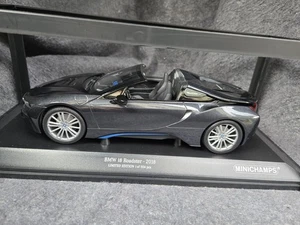 Minichamps 1:18 BMW i8 Roadster grau metallic 1 of 504pcs in OVP - Bild 1 von 6