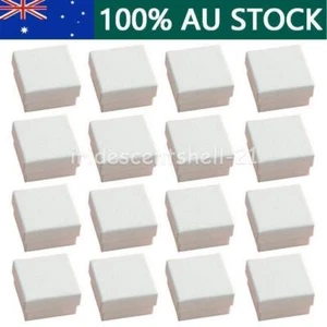50pcs Premium Quality Jewellery Gift Boxes Mini Ring Earring Box Case 5x5cm AUS - Picture 1 of 8