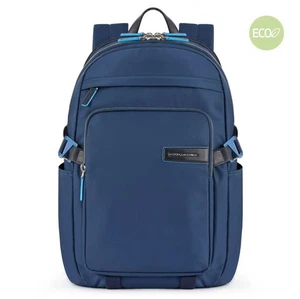 Zaino Piquadro porta PC e porta iPad® in tessuto riciclato Ryan CA5697RY/BLU - Foto 1 di 5