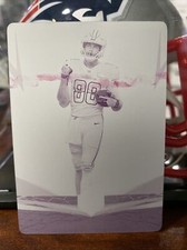 2020 Panini Limited Mike Gesicki Magenta Printing Plate 1/1 One Of One