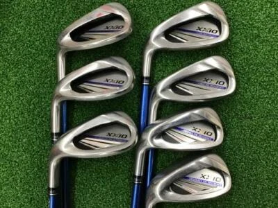 DUNLOP XXIO 2020 Left-handed 7PC MP1100 R-FLEX IRONS SET GOLF CLUBS - Image 1 of 4
