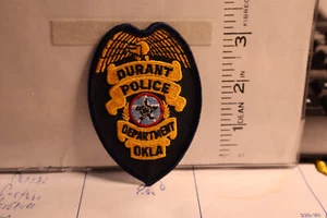 police patch DURANT POLICE OKLAHOMA DARK BALL CAP SIZE - Bild 1 von 1